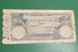 Bancnota 100000 lei 20 decembrie 1946 serie 0098478