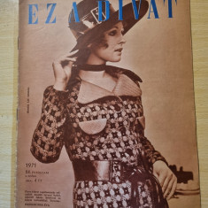 revista de moda - din anul 1971 - in limba maghiara