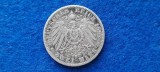 GERMANIA 2 MARK 1893 VF argint, Europa