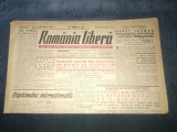 ZIARUL ROMANIA LIBERA 16 IANUARIE 1949