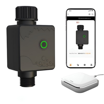Programator irigare Inteligent 1 Zone, Control Manual sau prin aplicatie, adaptor Wifi, Functionalitate Wifi/Bluetooth, Presiune lucru 0,03 &amp;ndash; 0,8 MPa foto