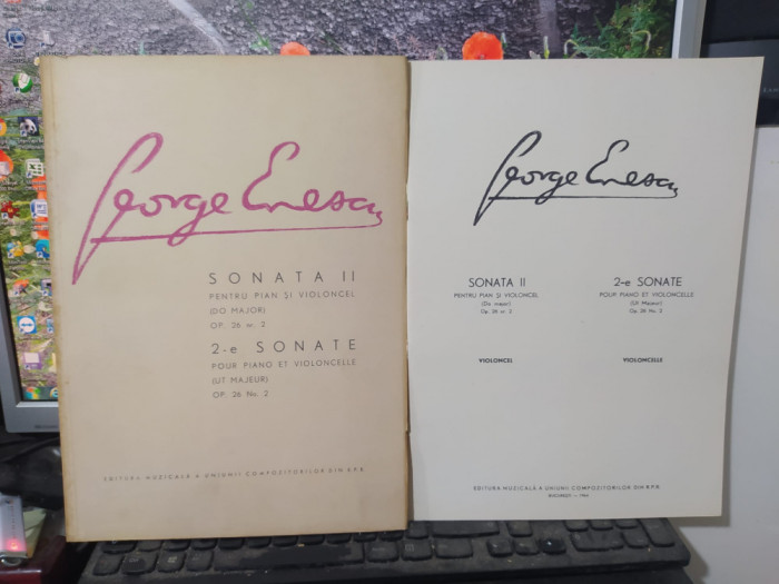 George Enescu, Sonata II pentru pian și violoncel (do major) op. 26 nr. 2, 229