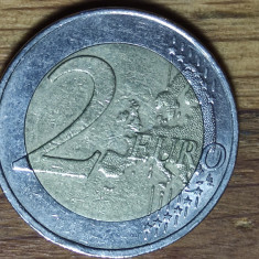 Germania - moneda de colectie bimetal - 2 euro 2010 J - A doua harta a Europei