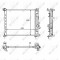 NRF 58473 Radiator, racire motor