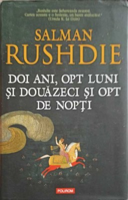 DOI ANI, OPT LUNI SI DOUAZECI SI OPT DE NOPTI-SALMAN RUSHDIE-257747 foto