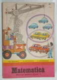 MATEMATICA , MANUAL PENTRU CLASA I de GH. HERESCU ....V. STEFANESCU , ilustratii de D. SMALENIC , 1979