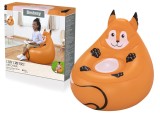 Fotoliu gonflabil vulpita, 72x72x64 cm, Bestway 75116
