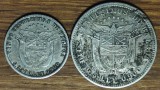 Cumpara ieftin Panama - set raritati argint 0.900 - 5 + 10 centesimos 1904 - an unic de batere