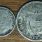 Panama - set raritati argint 0.900 - 5 + 10 centesimos 1904 - an unic de batere
