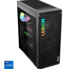 Sistem PC Gaming Lenovo Legion T7 34IRZ8, Procesor Intel® Core™ i7-13700KF (16 Cores, 2.50Ghz up to 5.40GHz, 24MB), 32GB DDR5, 1TB SSD, NVIDIA® GeForc