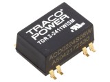 Convertor DC/DC 2W TRACO POWER TDR 2-2411WISM, Intrare 9-36V, Ieșire 5V 400mA SMT
