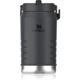 Stanley IceFlow&trade; Flip Straw Jug sticlă termos cu pai Black 2.0 1890 ml