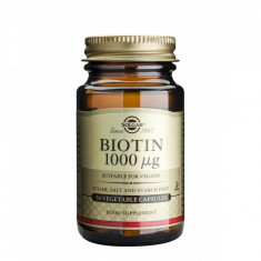 Biotin 1000mcg Solgar 50 capsule foto