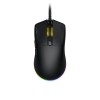Mouse cu fir Hator Pulsar 3, negru