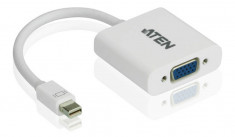 Adaptor Aten Mini-Display Port - VGA White foto