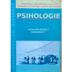 Psihologie Cursurile Anului 1 Semestrul 1 - Colectiv , E950