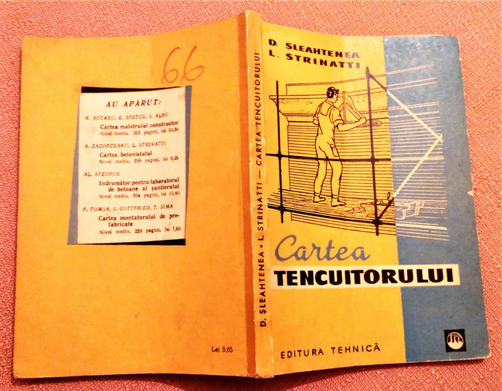 Cartea Tencuitorului - D. Sleahtenea, L. Strinatti | arhiva Okazii.ro