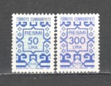 Turcia.1987 Timbre de serviciu-Ornamente ST.172