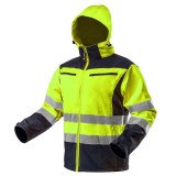 Cumpara ieftin Jacheta de lucru reflectorizanta softshell galbena nr.48 Neo Tools 81-700-S HardWork ToolsRange