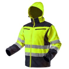 Jacheta de lucru reflectorizanta softshell galbena nr.56 Neo Tools 81-700-XL HardWork ToolsRange foto