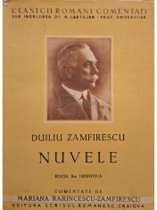 Duiliu Zamfirescu - Nuvele, editia a II-a definitiva (Editia: 1943) foto