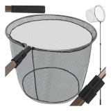 Minciog telescopic pentru pescuit Trizand 335 cm, aluminiu
