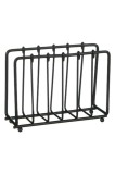 Suport pentru șervețele, OffLimits, 13 cm, negru, metal