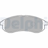 DELPHI LP1808 set placute frana,frana disc