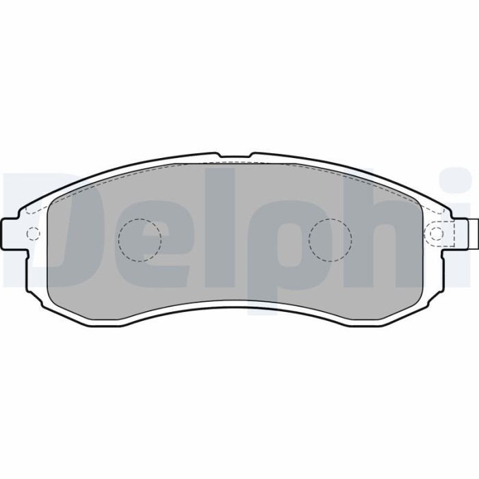 DELPHI LP1808 set placute frana,frana disc