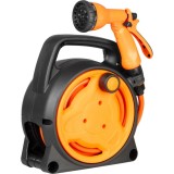 Furtun cu tambur/rola pentru gradina, pistol de stropit, accesorii, 5/16&quot;, 10 m, Strend Pro