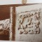 fotografie mare veche , COLOANA manastirii Horezu .PERIOADA domnitorului CONSTANTIN BRANCOVEANU