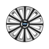 Set 4 capace roti R16 Compatibil Cu Ford Trend Silver-Black