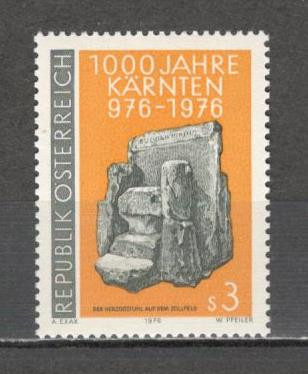 Austria.1976 1000 ani regiunea Karnten MA.833 foto