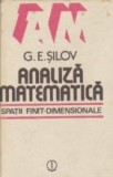 Analiza matematica - Spatii finit-dimensionale