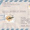 FILATELIE TEMATICA - PLIC ARGENTINA TEMATICA PASARI AIRMAIL