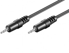 Cablu audio OEM AVC-311/1,5-BU 2.5mm Jack stereo tata la 2.5mm Jack stereo tata 1.5 m foto