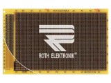 Placă universală două feţe 100x160mm ROTH ELEKTRONIK RE201-LFDS