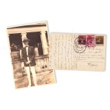 Mareșalul Al. Averescu, fotografie tip carte poștală cu semnătură și o &icirc;nsemnare pentru Dănilă Vassu
