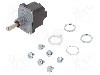 Intrerupator basculant, 3 pozitii, mod comutare (ON)-ON-(ON), DPDT, HONEYWELL - 2NT1-70