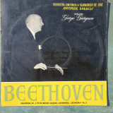 Beethoven, George Georgescu Simfonia nr4 in si Uvertura Leonora nr3, stare fb, VINIL, Clasica