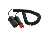 Prelungitor bricheta auto Carpoint 12/24V 5A cu cablu de 3 metri