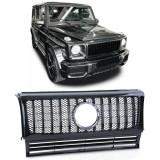 Grila radiator sport neagra lucioasa potrivita pentru Mercedes G-Class W463 1990-2018 Performance AutoTuning