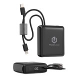 Baterie externa PowerLocus 10000mAh, capacitate: 10.000 mAh 3,85 V 38,5 Wh, tip baterie: Li-Polymer, negru