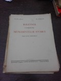 Buletinul Comisiunii Monumentelor istorice, iulie septembrie 1931