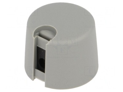 Buton Rotativ Gri cu Indicator 6mm foto