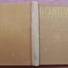 Opere complete Vol. IX tomul I. Editura Academiei, 1983 - Dimitrie Cantemir