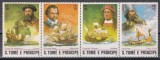 Sao Tome si Principe 1982 - Exploratori, Serie scurtă, MNH