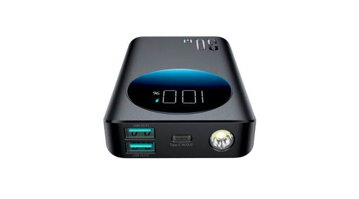 Powerbank Joyroom 10000mAh 30W negru (JR-PBF01)