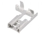 Terminal plat 6,3mm mamă 1&divide;2,5mm2 crimpat pe cablu