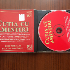 cutia cu amintiri cele mai mari succese romanesti cd disc selectii muzica pop NM